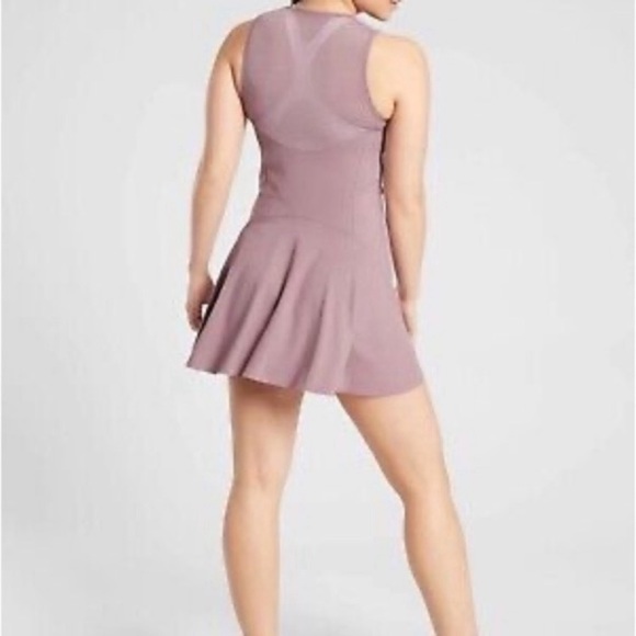 Athleta Matchpoint Dress 486471 w Sz S Women’s Sleeveless Mauve Dress - Picture 2 of 7
